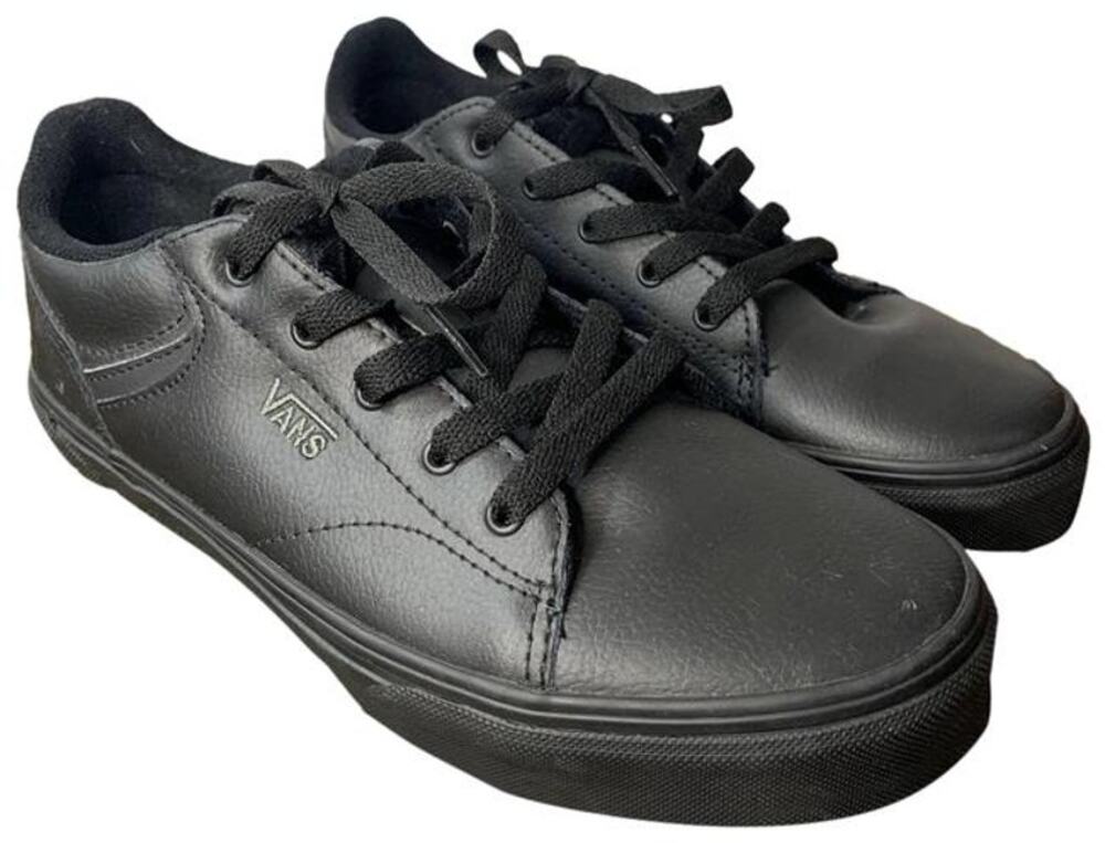 VANS  Black Shoes Size 5.5 Youth or 37 EUR